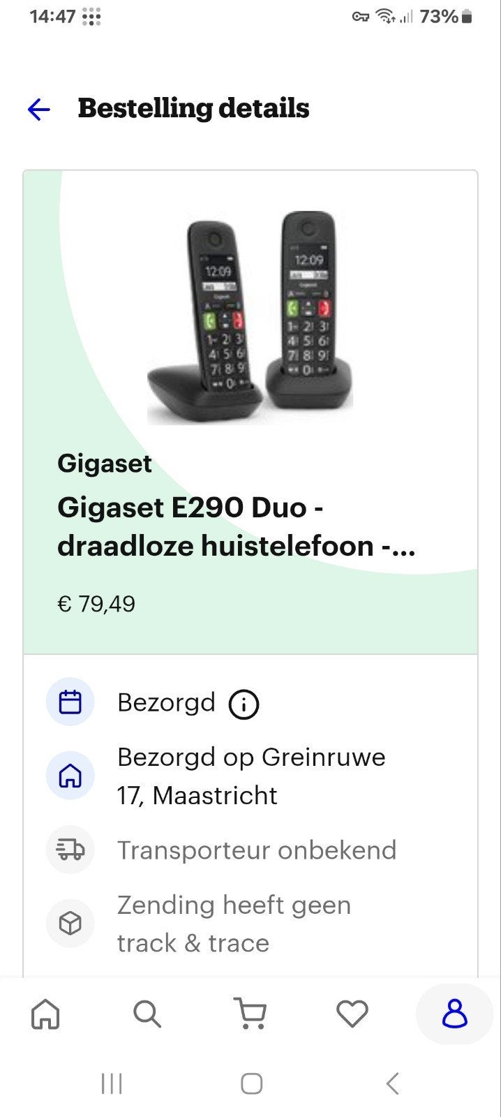 Gigaset E290 Duo - Draadloze huistelefoon - Seniorentelefoon, Ophalen of Verzenden, Nieuw, 3 handsets