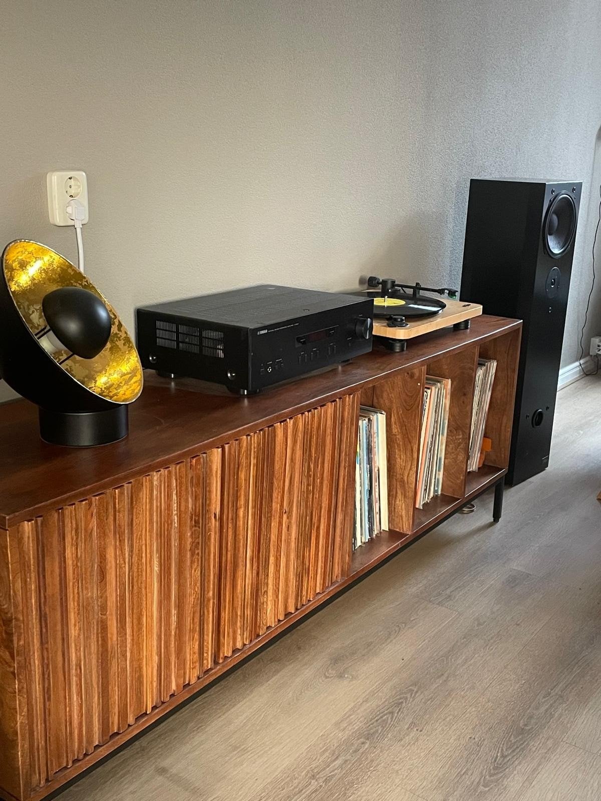 Platenspeler kast en TV meubel, Gebruikt, 150 tot 200 cm, Ophalen of Verzenden, Minder dan 100 cm