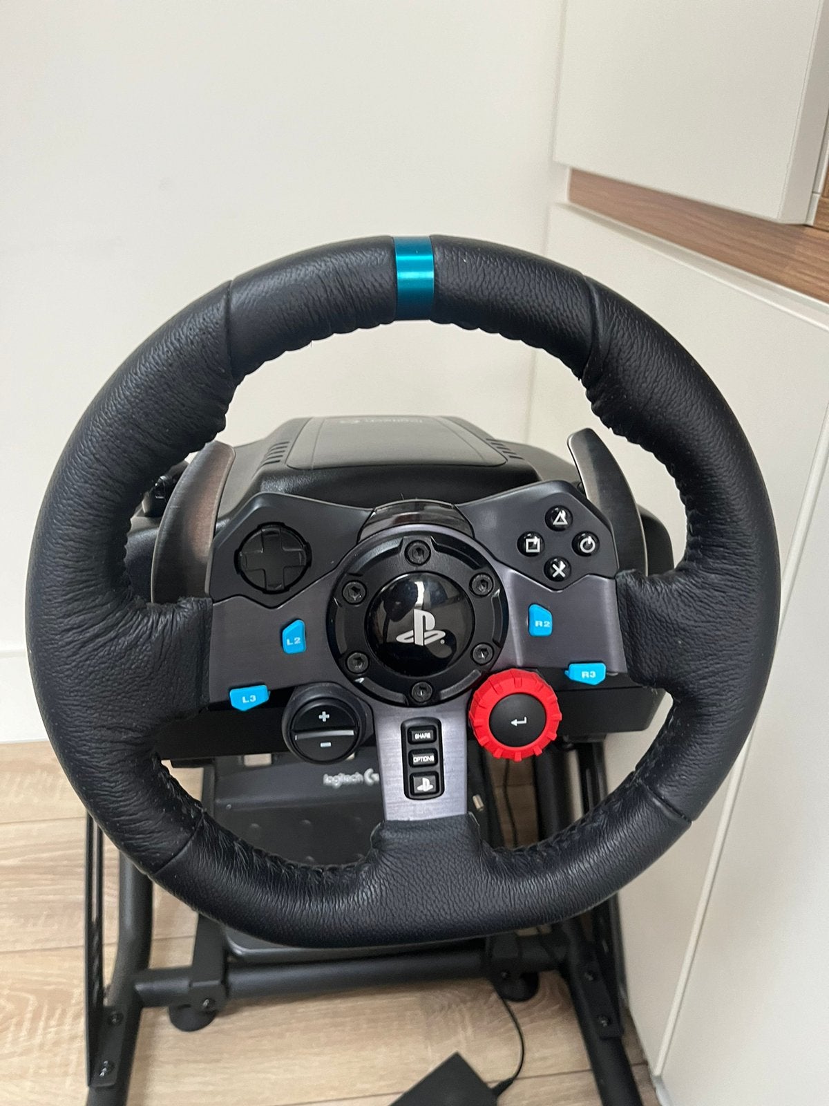 Logitech G29 Force racestuur voor Playstation sim racing etc, Spelcomputers en Games, Ophalen, Zo goed als nieuw, PlayStation 1