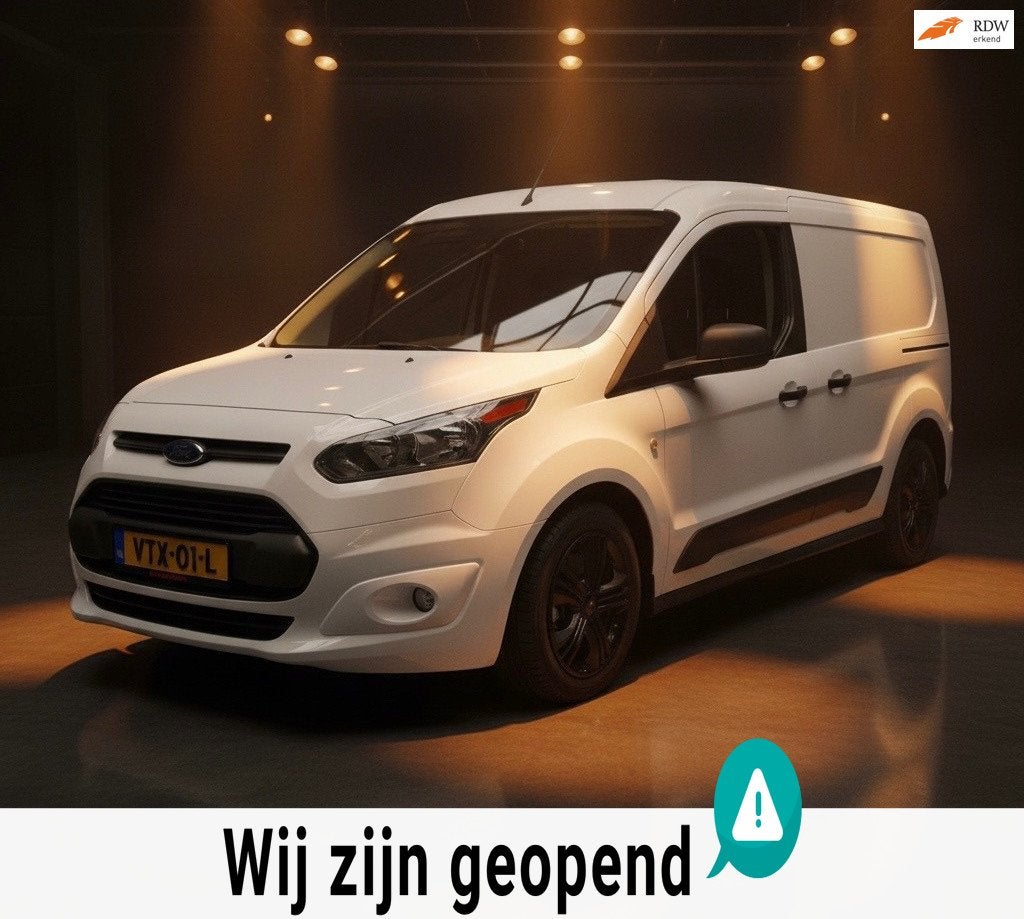 Ford Transit Connect 1.5 TDCI L1 Ambiente-full option-camera, Auto's, 101 pk, Gebruikt, Euro 6, 4 cilinders