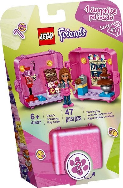 Lego Friends 41407 Olivia's winkelspeelkubus, Kinderen en Baby's, Speelgoed | Duplo en Lego, Nieuw, Lego, Complete set, Compleet
