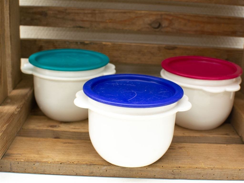 3 Tubberware bakjes 32995