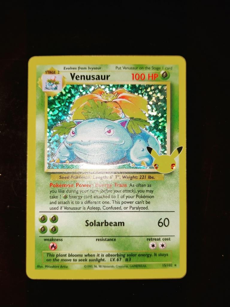 Venusaur - "Celebrations", Ophalen of Verzenden, Zo goed als nieuw