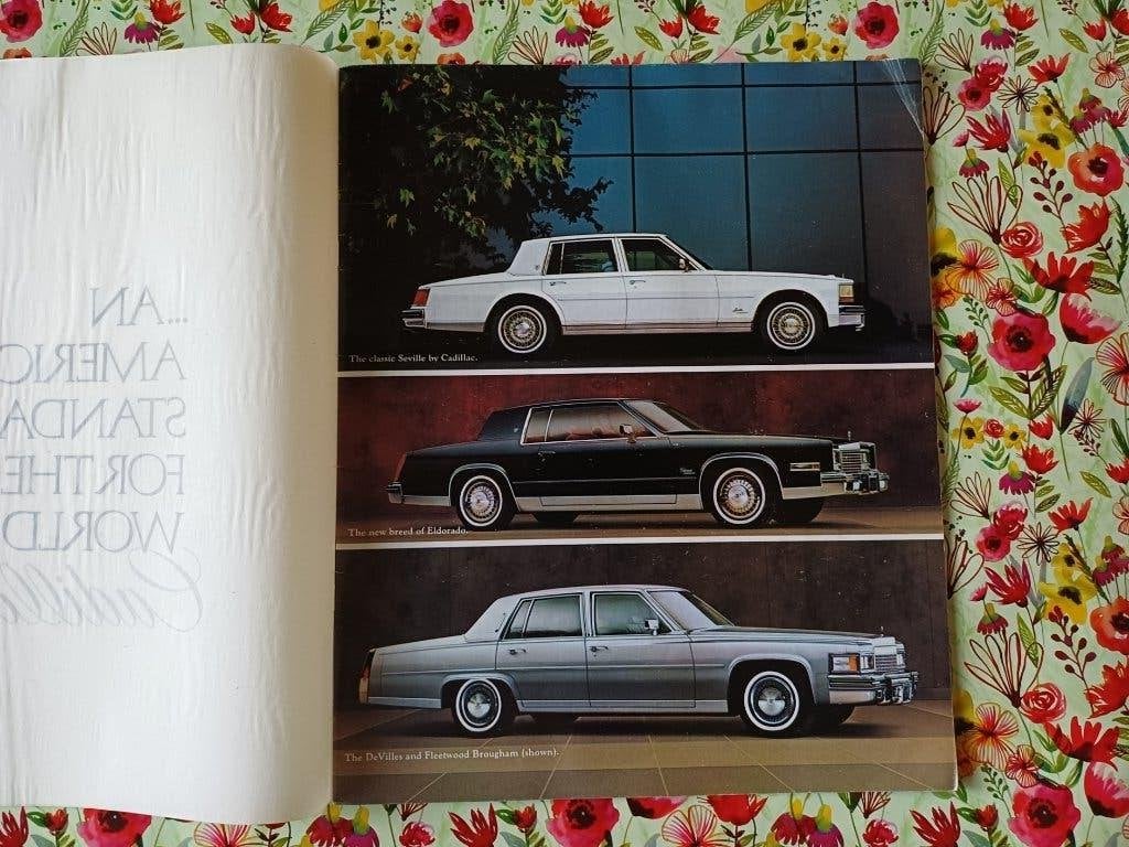 CADILLAC Range 1979 brochure folder USA origineel, Ophalen of Verzenden, Gelezen, Overige merken