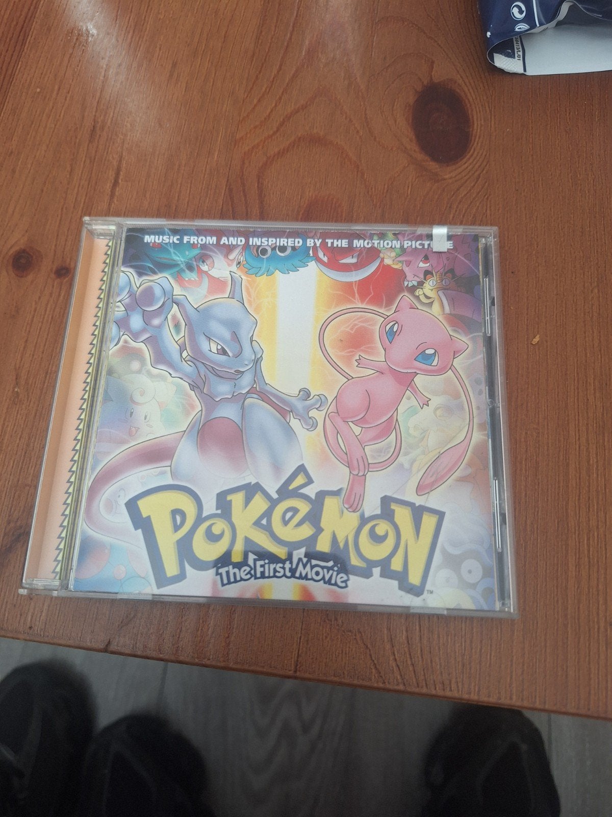 Pokémon The First Movie CD met Jigglypuff kaart, Ophalen of Verzenden, Gebruikt, Muziek, Vanaf 10 jaar