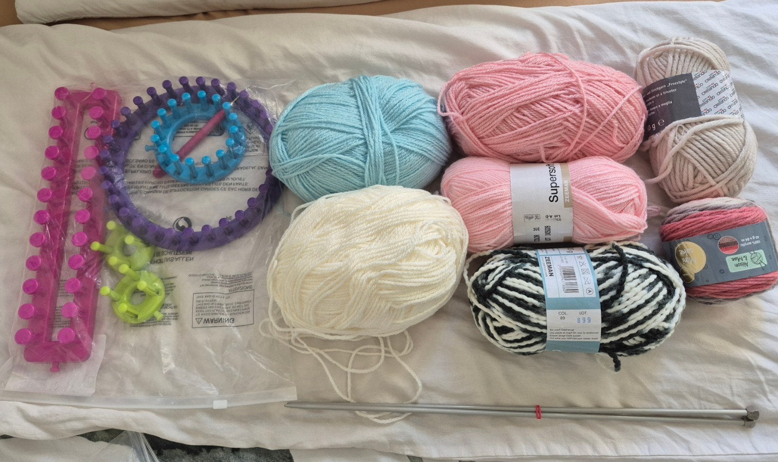 Brei pakket, Hobby en Vrije tijd, Ophalen, Zo goed als nieuw, Breien of Haken, Overige typen