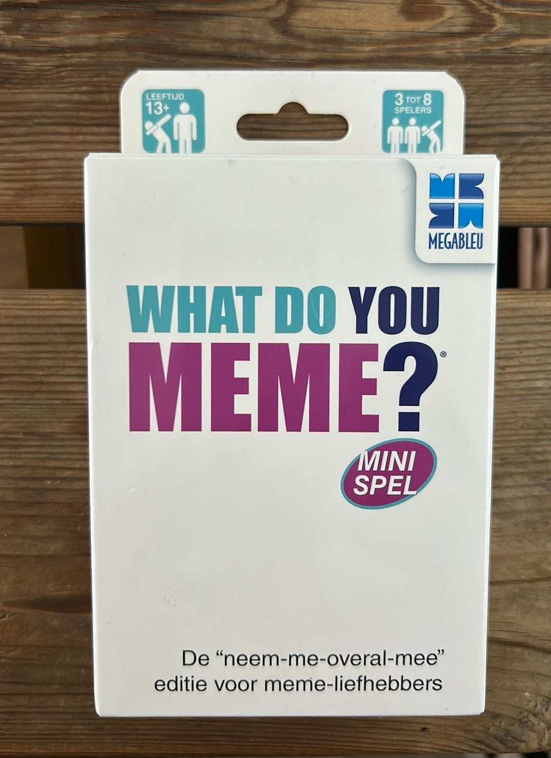 What Do You Meme? Mini Spel -kaart, Drie of vier spelers, Ophalen of Verzenden, Nieuw