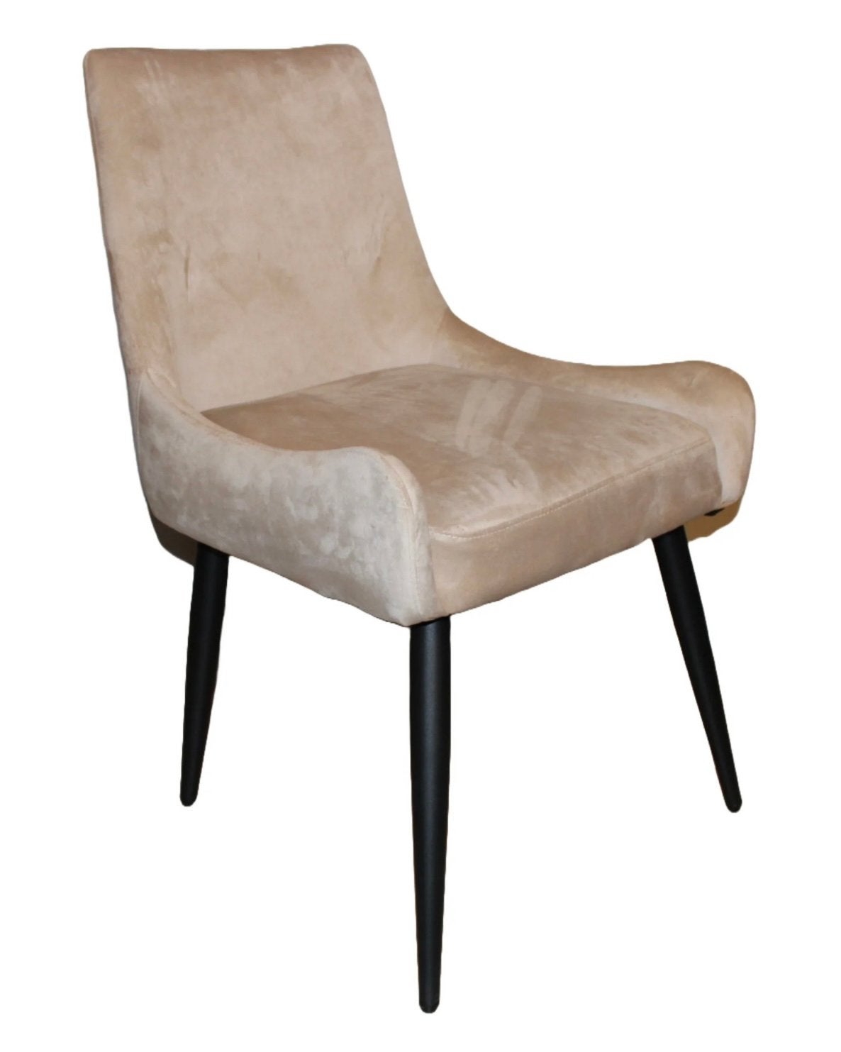 Eetkamerstoel Adam Velvet Zand white, 5431NV, A&B HOME&LIVING, Info@abhome-living.nl, Wit
