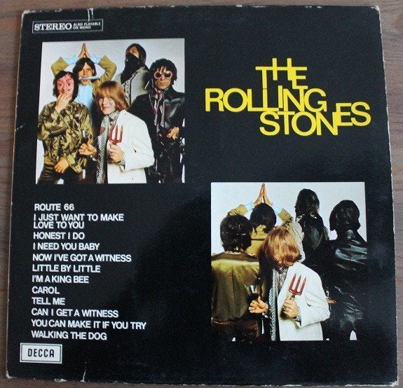 4 x LP, 1 x 7" - ROLLING STONES -1968-1988, Te koop per stuk, Cd's en Dvd's, Ophalen of Verzenden, Pop, LP