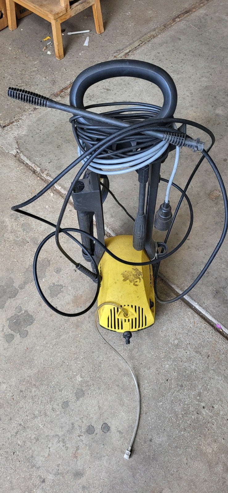 Karcher Hogedrukspuit - Gebruikt maar functioneel, Ophalen of Verzenden, Gebruikt, Elektrisch, Karcher