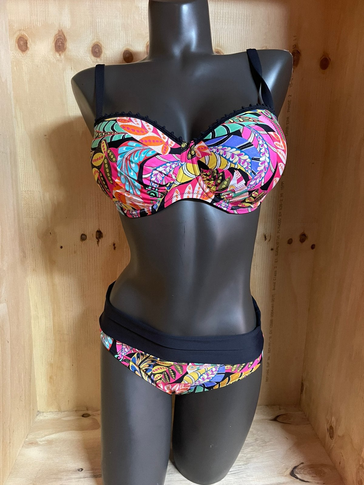 Antigel bikini maat 75d/42 - 70e/40 Model la frida, Kleding | Dames, Verzenden, Nieuw, Overige kleuren, Bikini