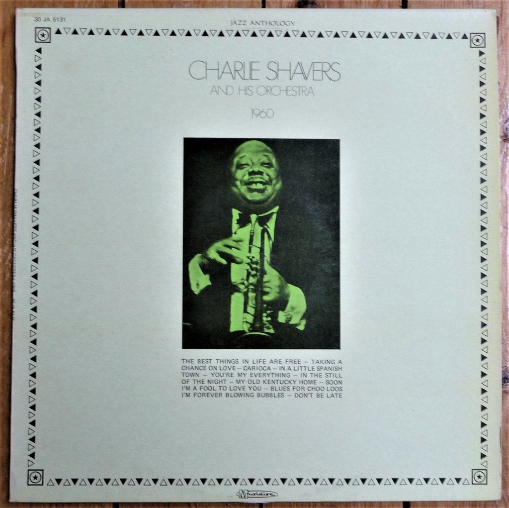 Charlie Shavers and his Orchestra, Cd's en Dvd's, Ophalen of Verzenden, Gebruikt, 12 inch, Jazz