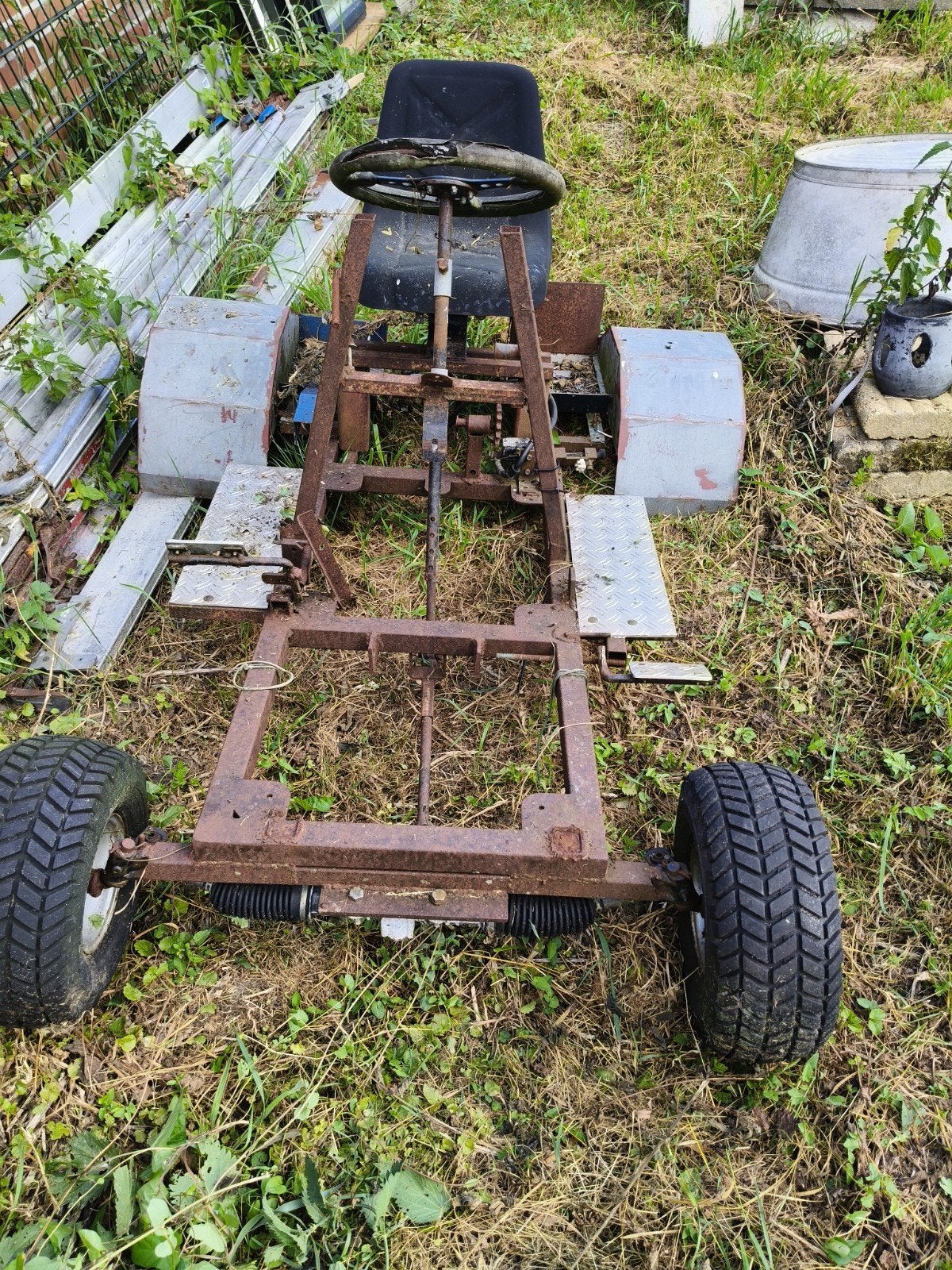 Tuin vondst Degelijke skelter frame, Ophalen, Gebruikt, Overige merken, Motor