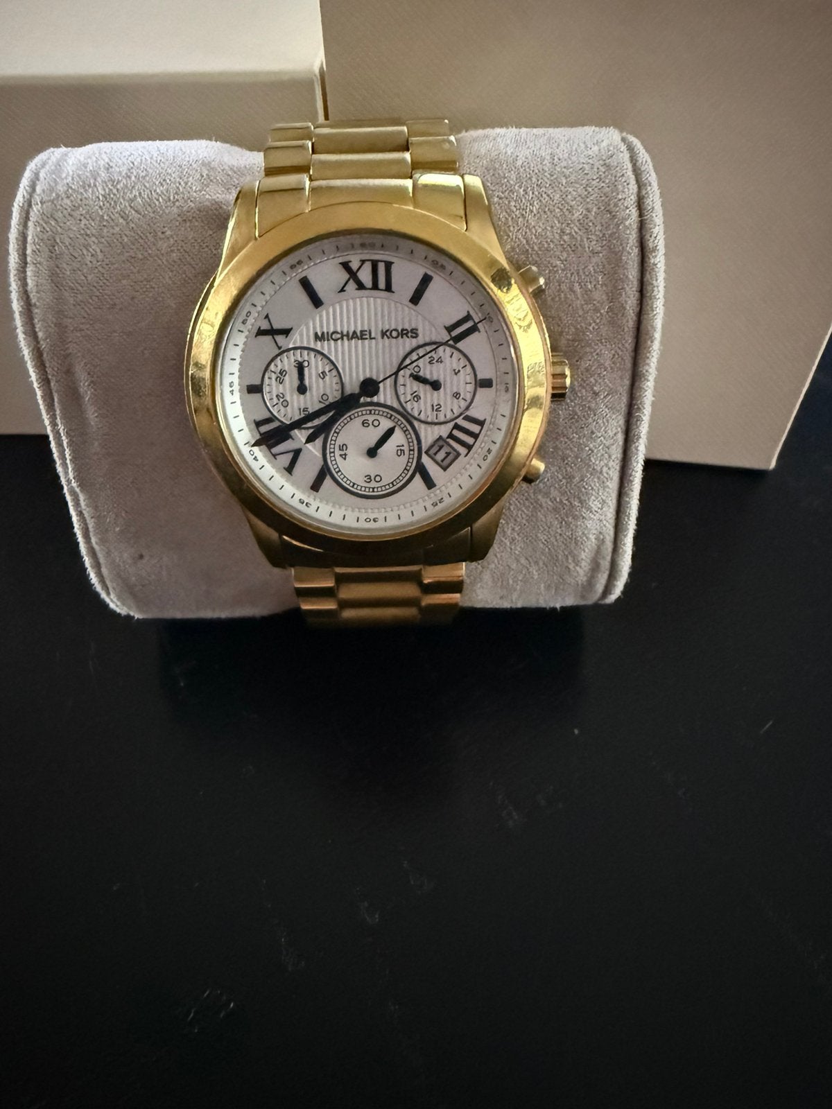 Michael Kors horloge goud, Overige merken, Staal, Ophalen of Verzenden, Zo goed als nieuw