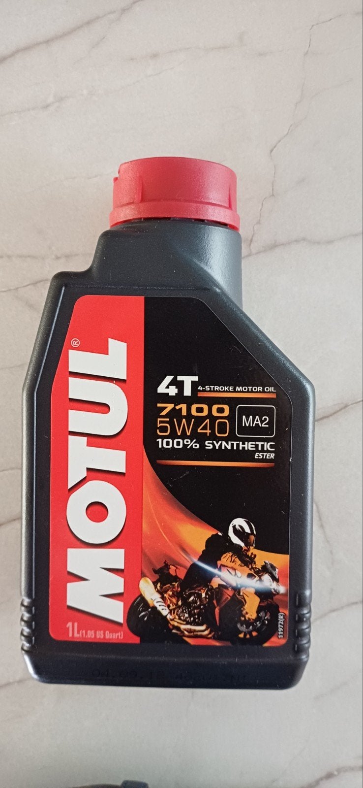 Motul 7100 4T 5W40 100% Synthetische Motorolie 1L, Ophalen of Verzenden