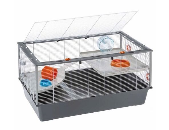 Ferplast Criceti 100 knaagdierenkooi – zo goed als nieuw, Kooi, 75 tot 110 cm, Ophalen, Minder dan 60 cm