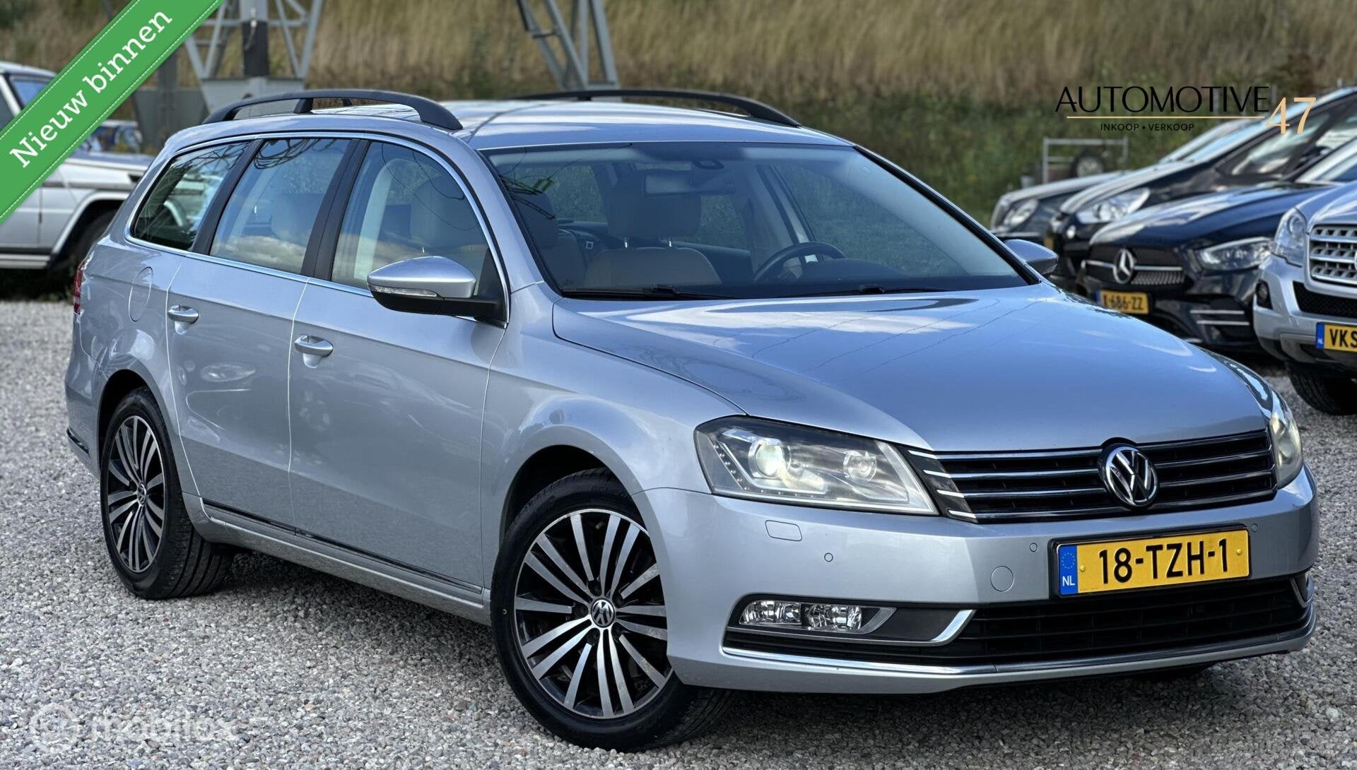 Volkswagen Passat Variant 1.4 TSI Highline BlueMotion, Auto's, Volkswagen, Euro 5, Gebruikt, 122 pk, Zilver of Grijs