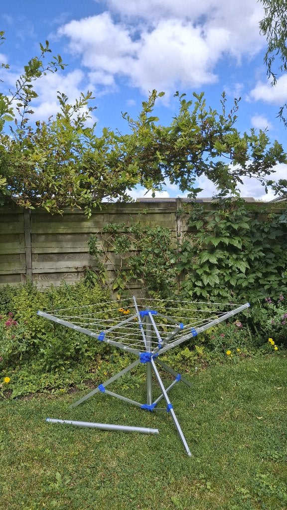 Droogmolen voor camping of tuin, licht, en hoogte-variabel, Ophalen of Verzenden, Nieuw