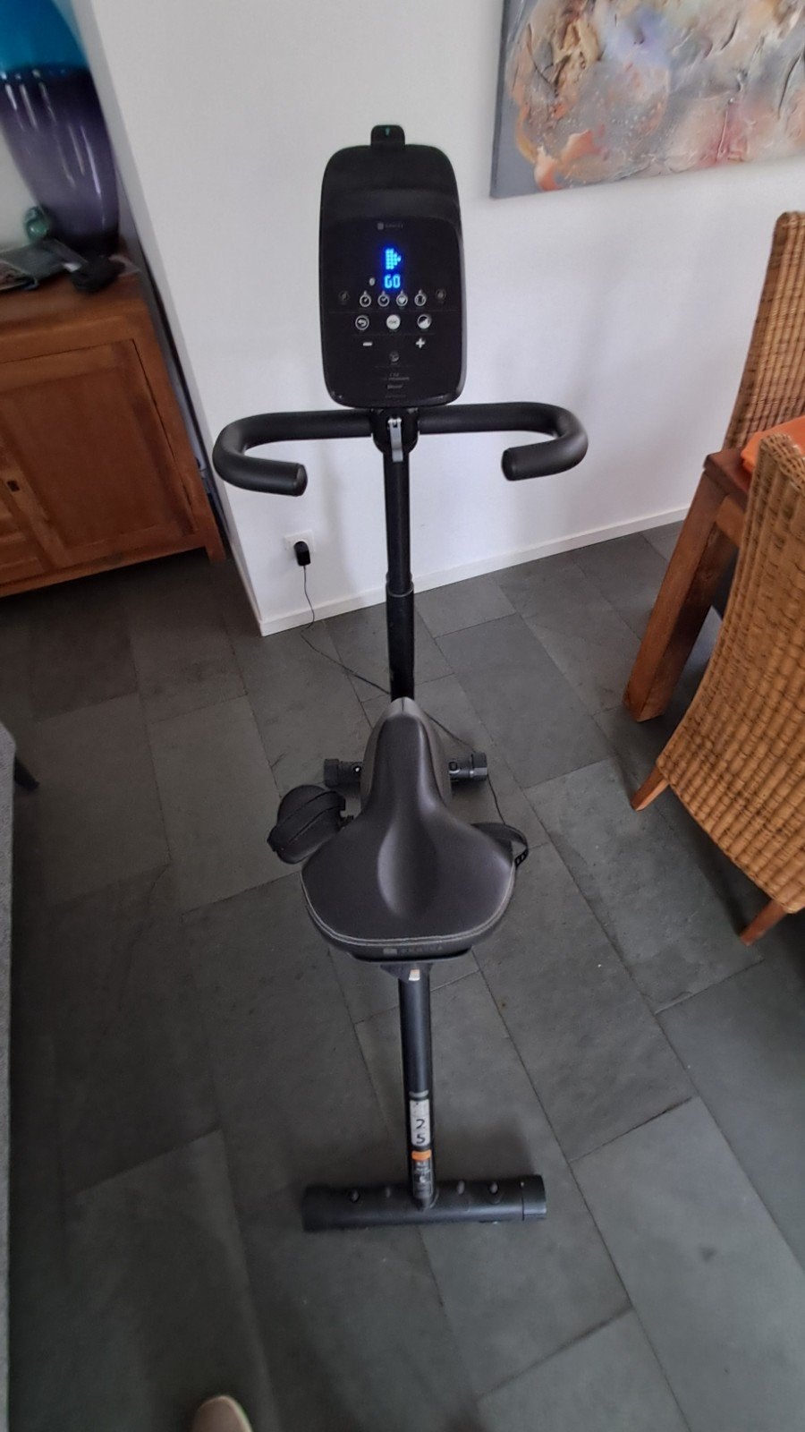 Domyos e Fold 6 Hometrainer - Compact en Opvouwbaar, Ophalen, Gebruikt, Metaal, Benen