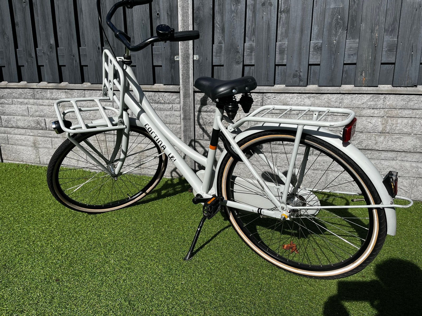 Nette Cortina fiets met 3 versnellingen en terugtraprem, Ophalen, Gebruikt, Terugtraprem, Versnellingen