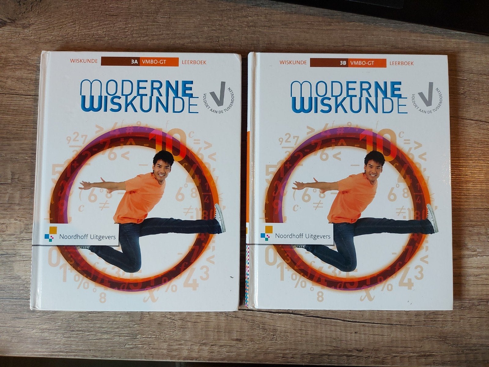 Moderne Wiskunde 3A & 3B VMBO-GT Leerboek Noordhoff, Boeken, VMBO, Wiskunde A, Ophalen of Verzenden, Zo goed als nieuw