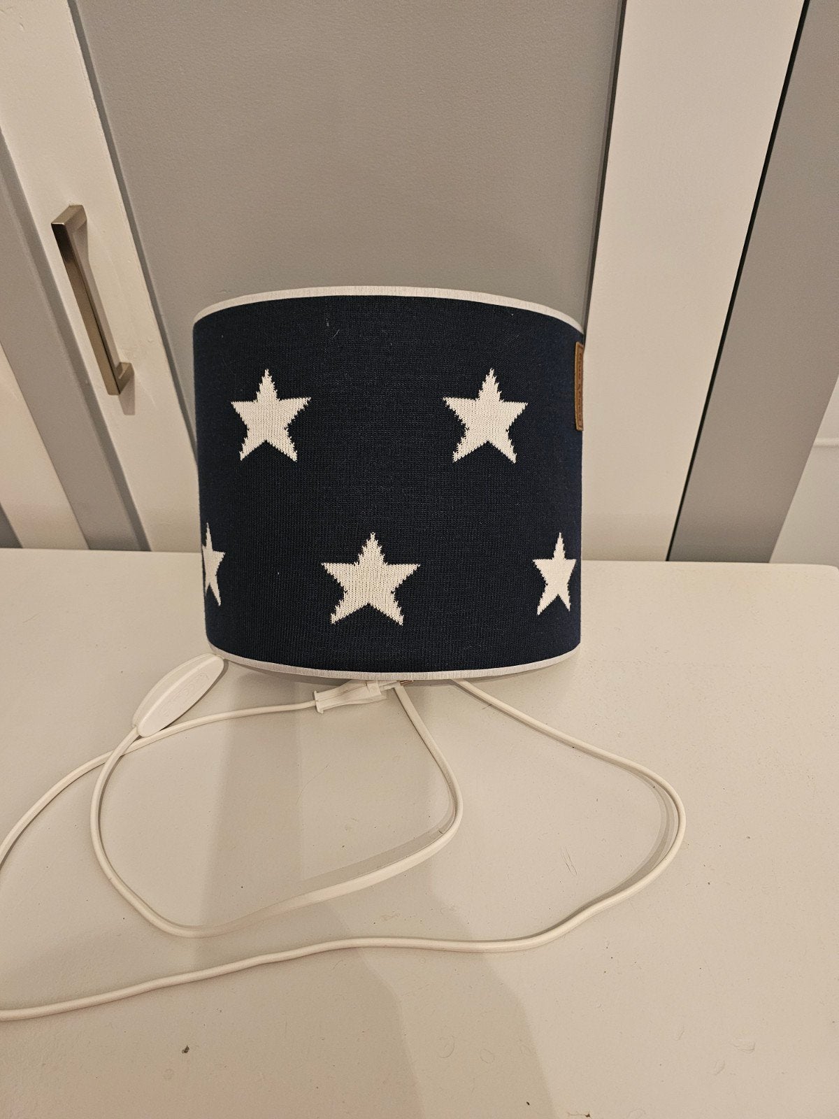 Baby lamp met sterrenpatroon, Ophalen of Verzenden, Gebruikt, Lamp