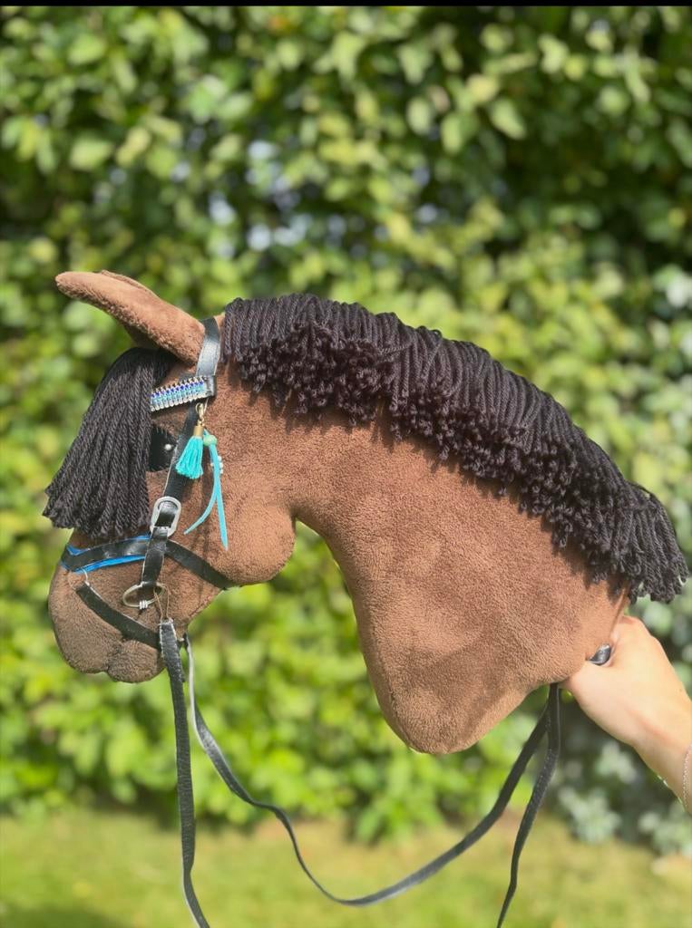 Handgemaakte hobbyhorse/stokpaard, Ophalen of Verzenden, Nieuw