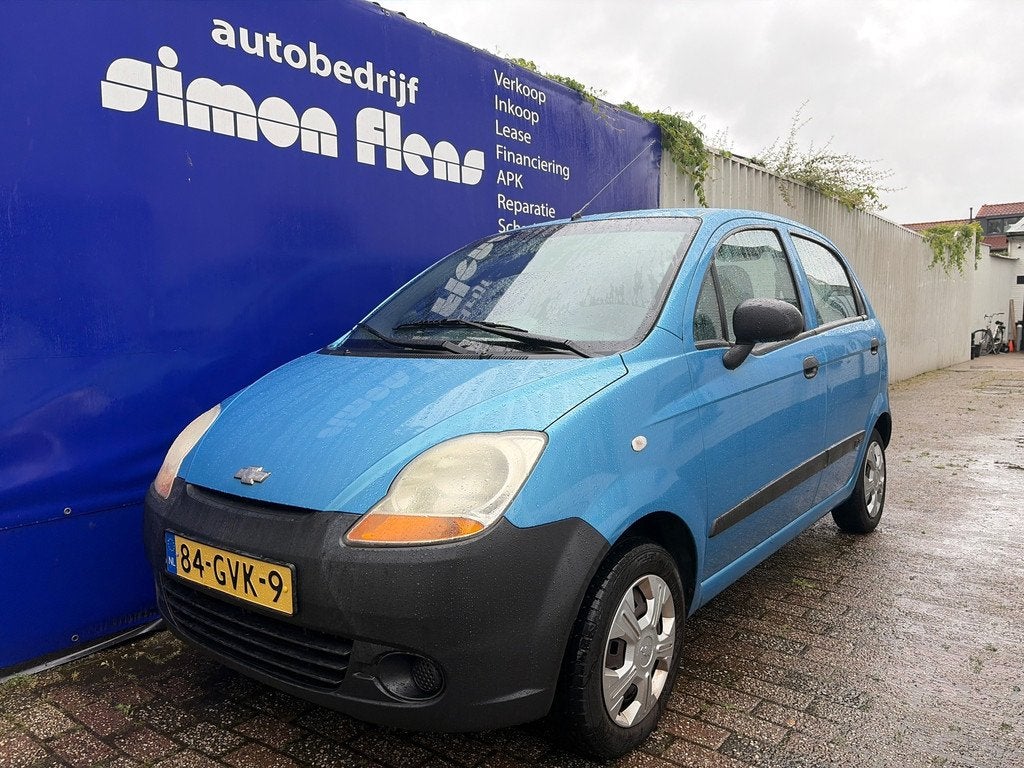 Chevrolet Matiz 0.8 Pure, Voorwielaandrijving, Stof, Gebruikt, Zwart