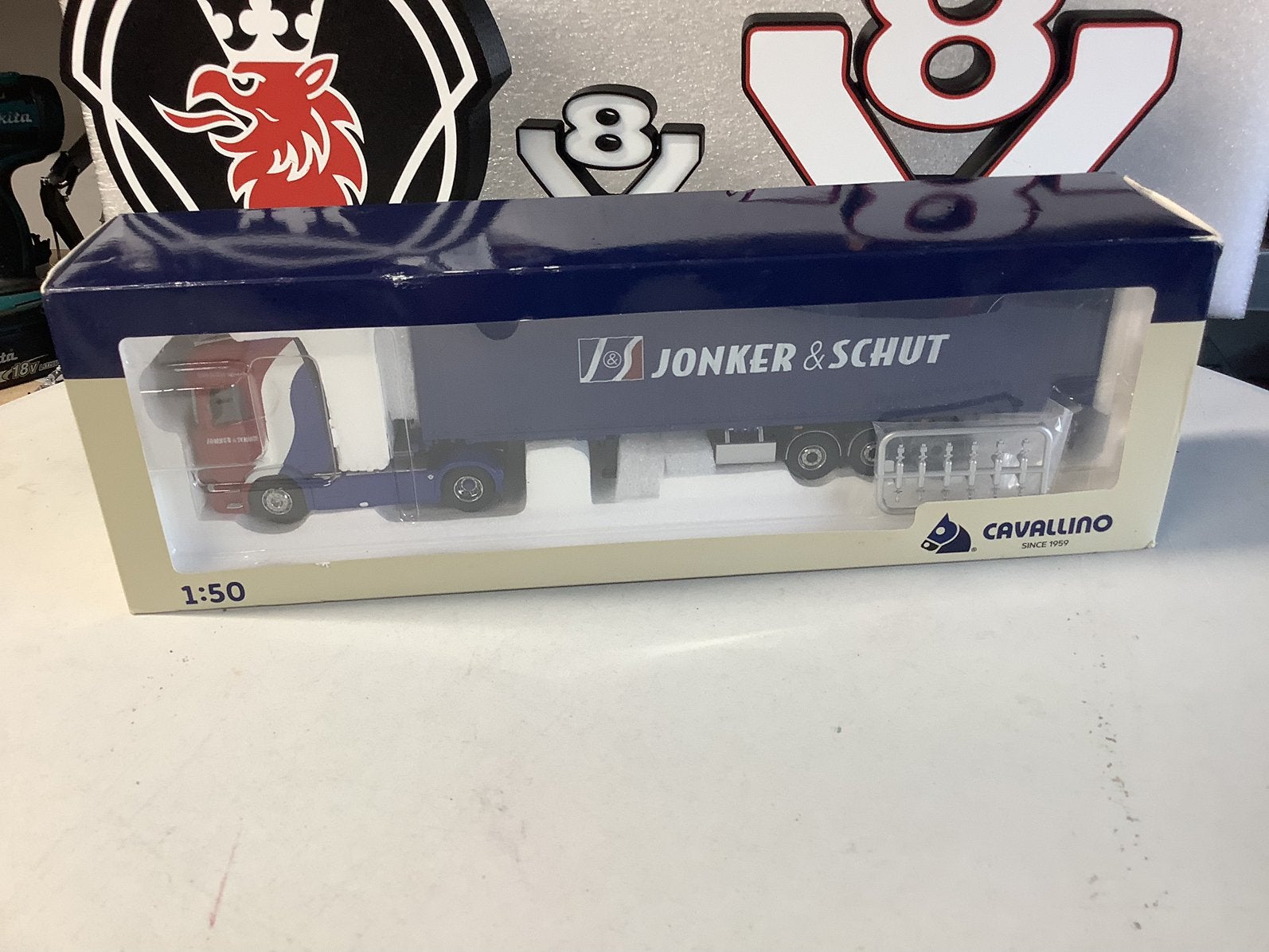 Scania cavalino, Ophalen of Verzenden, Zo goed als nieuw, Bus of Vrachtwagen, Tekno