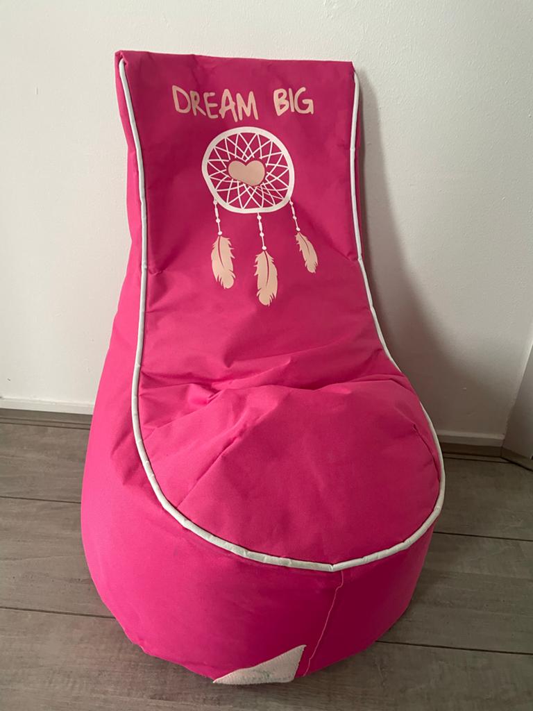 Roze zitzak Lifetime Kidsrooms - Zo goed als nieuw, Ophalen, Zo goed als nieuw, Roze, Zitzak