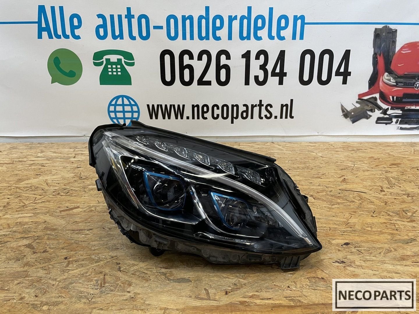 W205 ILS VOL LED KOPLAMP HYBRID RECHTS A2059063804 ORIGINEEL, -, -, -