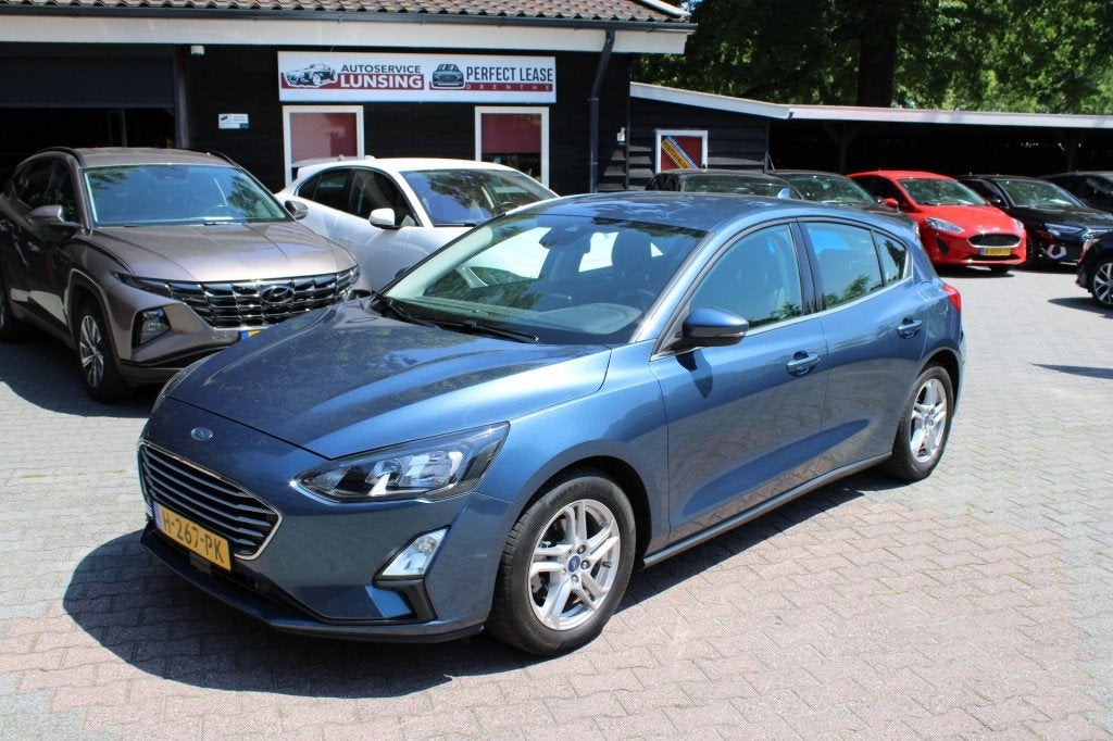 Ford FOCUS 1.0 EcoBoost Trend Business Edition - Navi, Auto's, 125 pk, Euro 6, Blauw, Origineel Nederlands