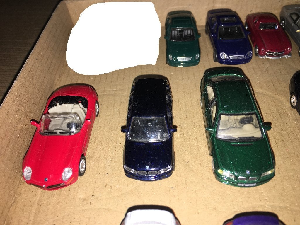 5x BMW 5 + BMW Z8 die cast metaal 1:87 auto's HO, Ophalen of Verzenden, Nieuw, Auto, Overige merken