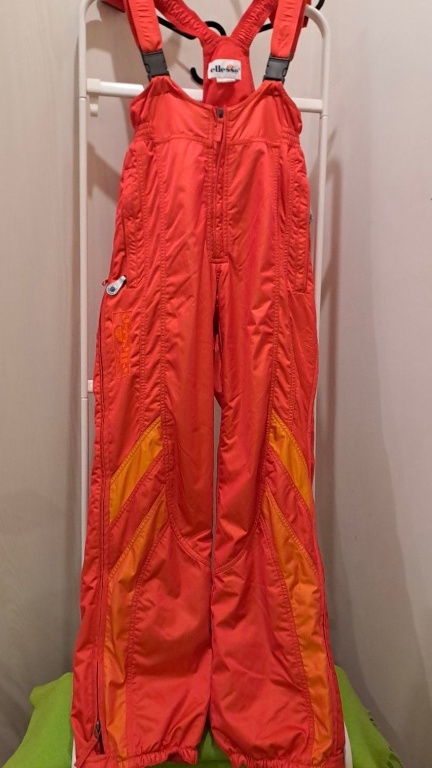 Ski Trousers by Ellesse/ Orange, Maat 42/44 (L), Oranje, Ophalen of Verzenden, Zo goed als nieuw