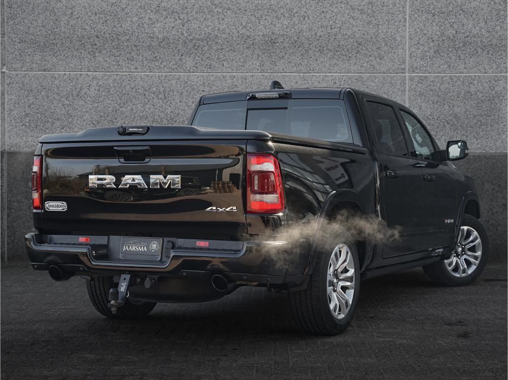 Dodge Ram 1500 Limited Longhorn 5.7L V8 4x4 Crew Cab |1e eig, Auto's, Automaat, Gebruikt, 5654 cc, 402 pk
