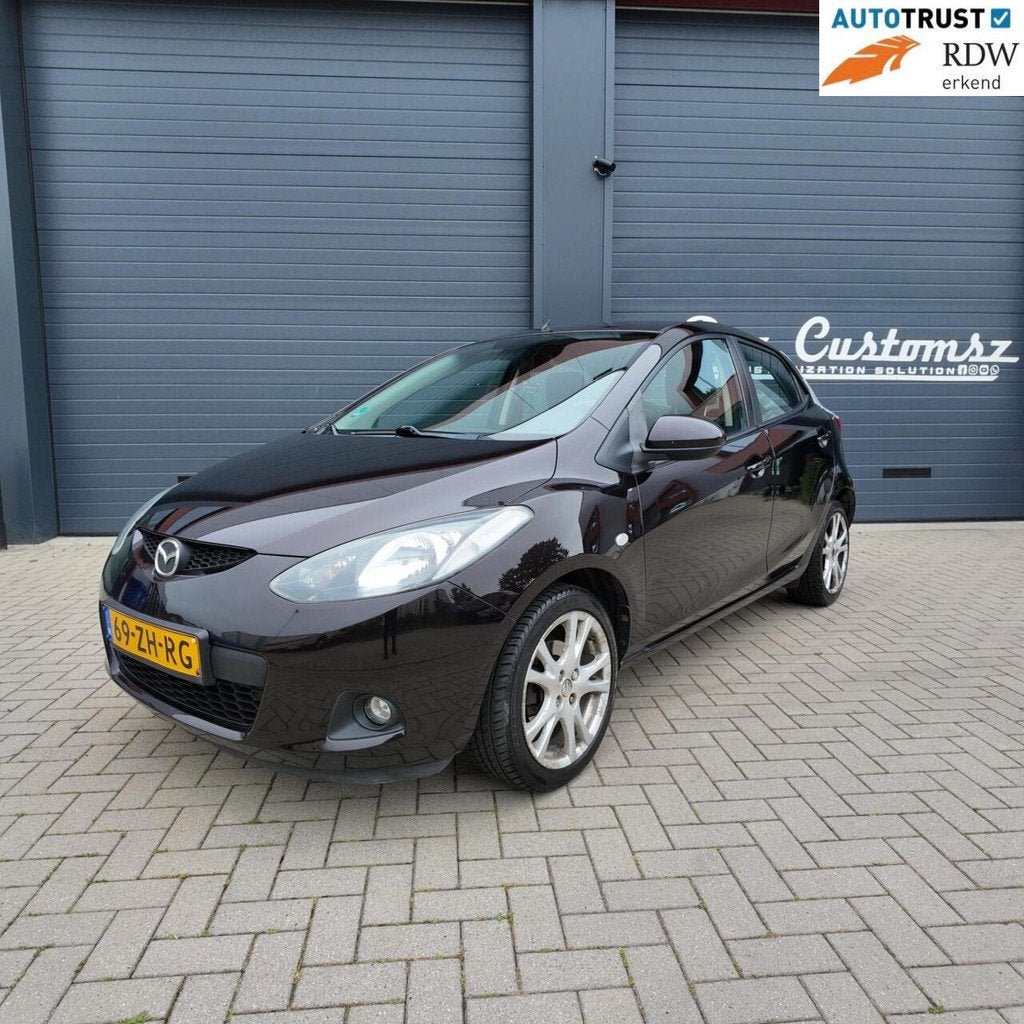 Mazda 2 1.5 S-VT GT-M Stoelverwarming-Airco-Trekhaak-2e Eig., Auto's, Mazda, Bedrijf, Te koop, ABS, Airbags, Airconditioning, Alarm