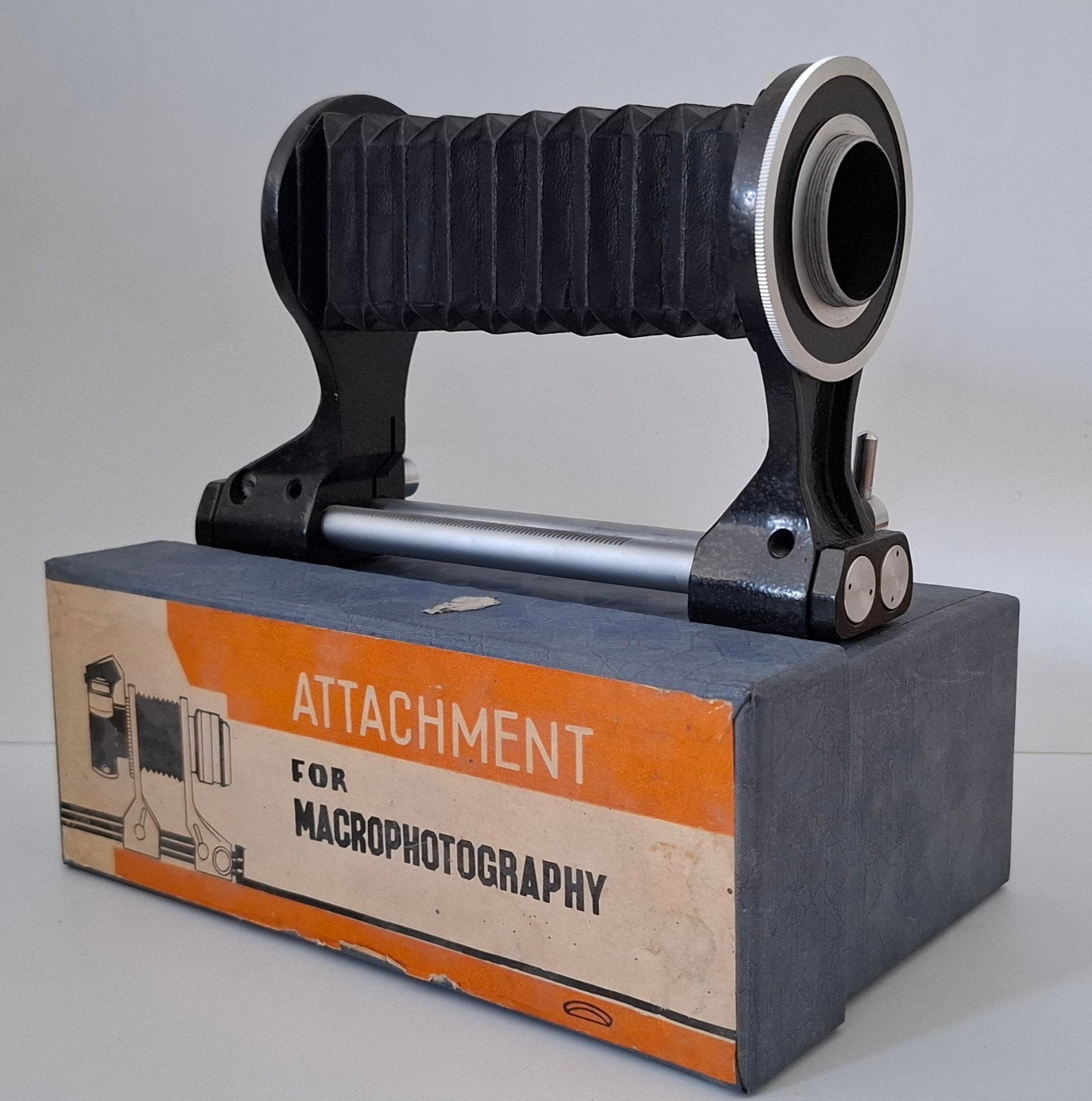 Vintage Sovjet Macro Balgapparaat (M42 / M39) – Zenit, Ophalen
