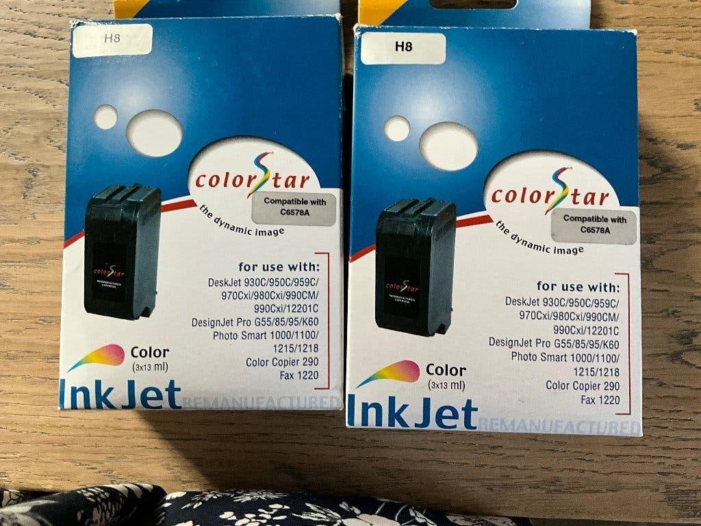 Inkt jet cartridge voor HP,  color, Computers en Software, Ophalen of Verzenden, Nieuw, Cartridge, Huismerk (compatibel met HP)