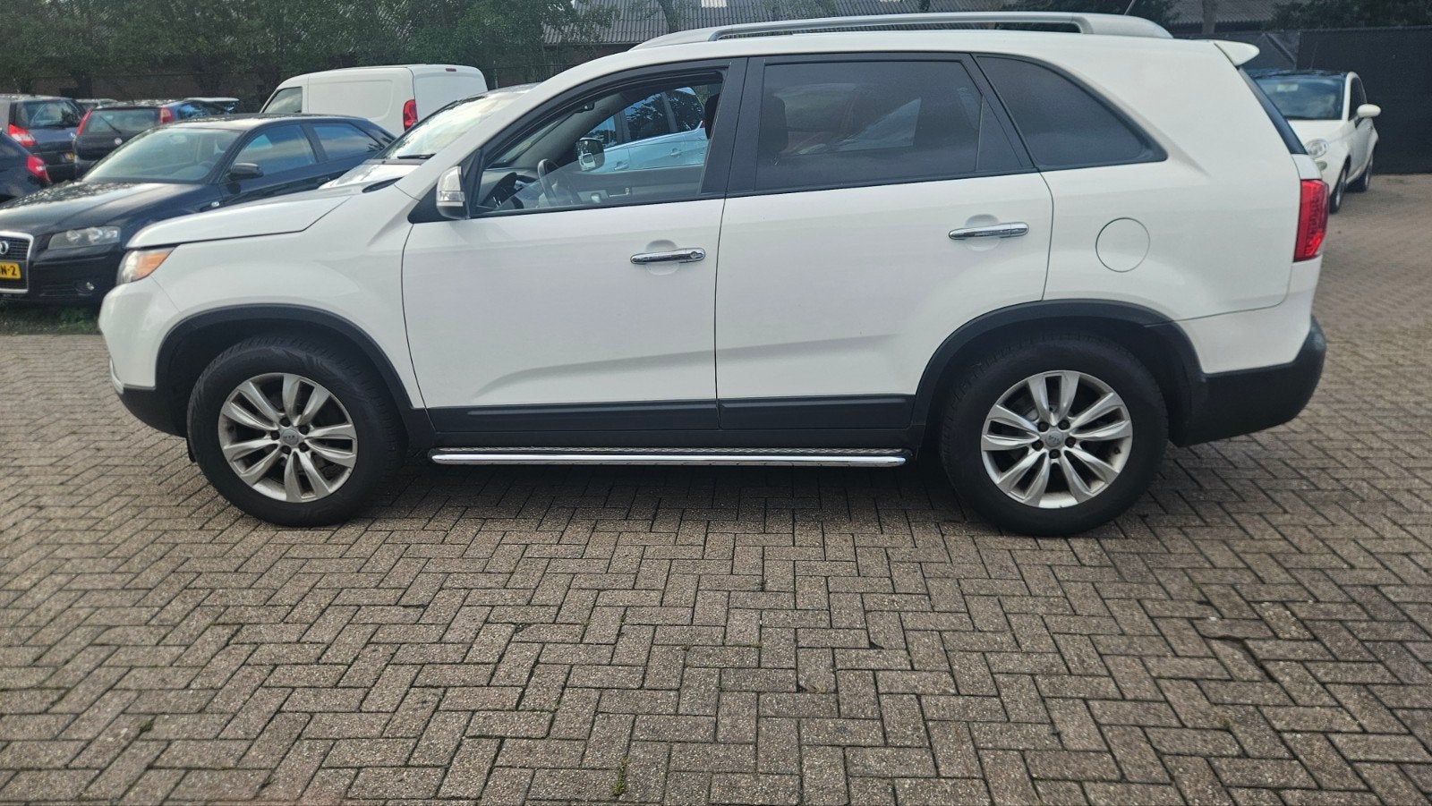 Kia Sorento 2.2 Crdi 2WD 7P 2012 Wit, Voorwielaandrijving, Zwart, 2500 kg, Wit