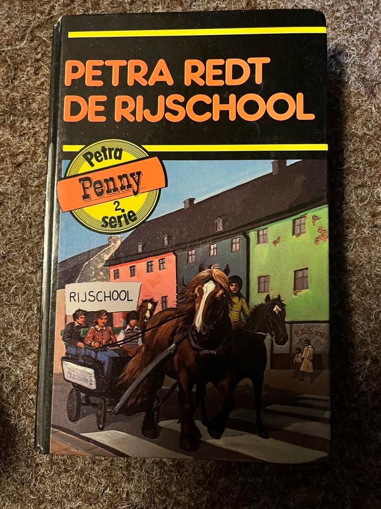 Vintage penny paarden boek petra red de rijschool, Boeken, Ophalen of Verzenden, Zo goed als nieuw