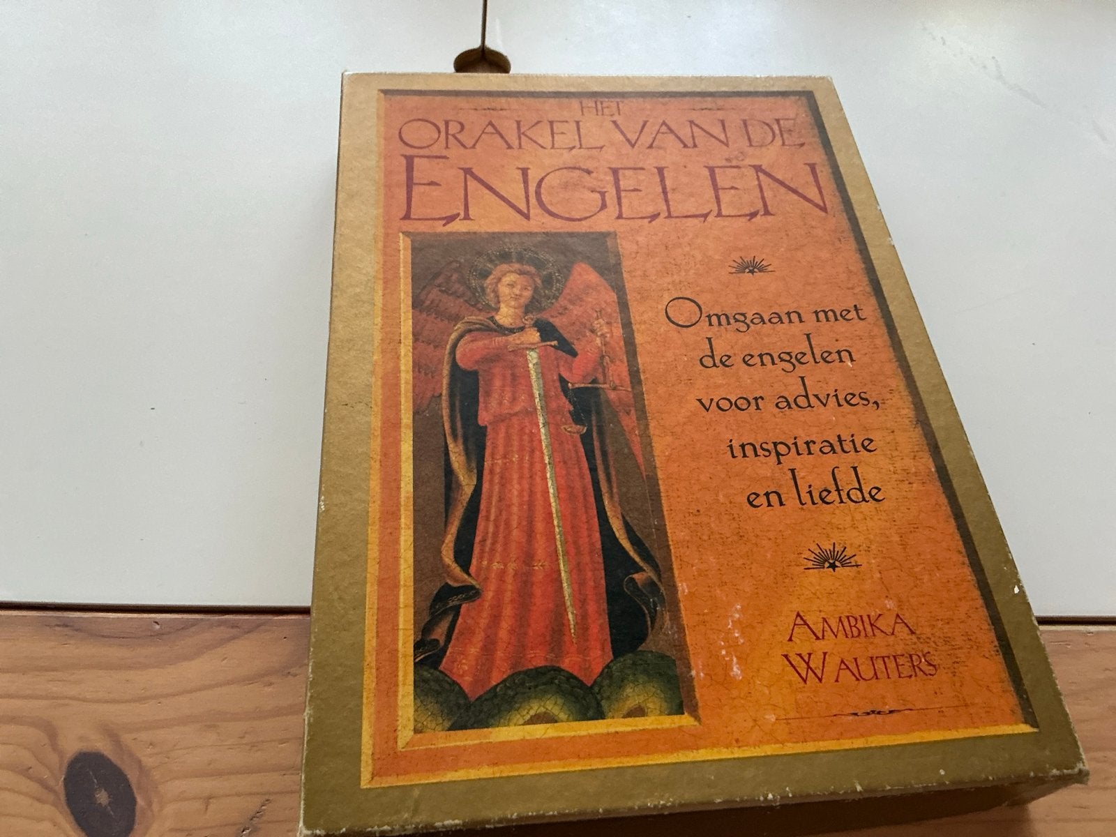 36 kaarten Het Orakel van de Engelen - Ambika Wauters, Ophalen of Verzenden, Zo goed als nieuw, Spiritualiteit algemeen, Achtergrond en Informatie