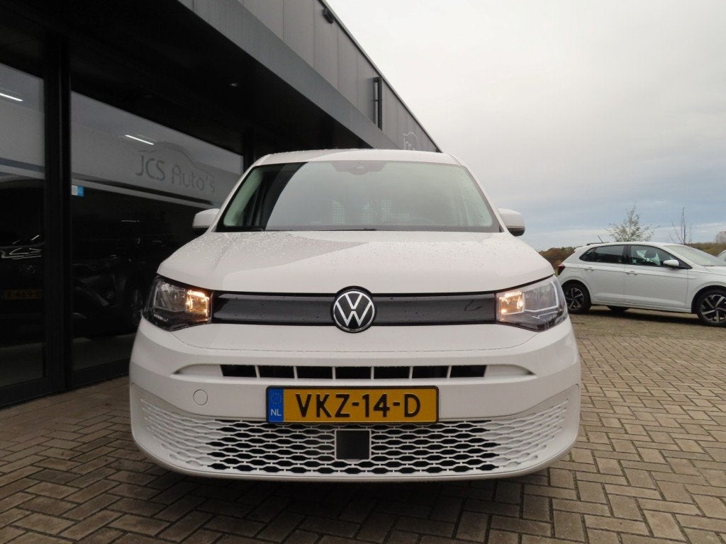 Volkswagen CADDY 2.0 TDI 102 Pk Airco Navi Trekhaak 2021, Auto's, Voorwielaandrijving, Start-stop-systeem, 4 cilinders, Volkswagen