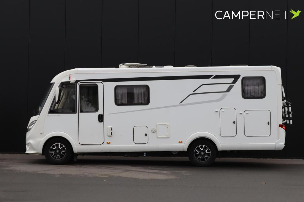 Hymer Exsis-I 580 Pure | 165pk | Lengtebedden | Zonnepaneel, Caravans en Kamperen, Campers, Integraal, Hordeur, Achteruitrijcamera