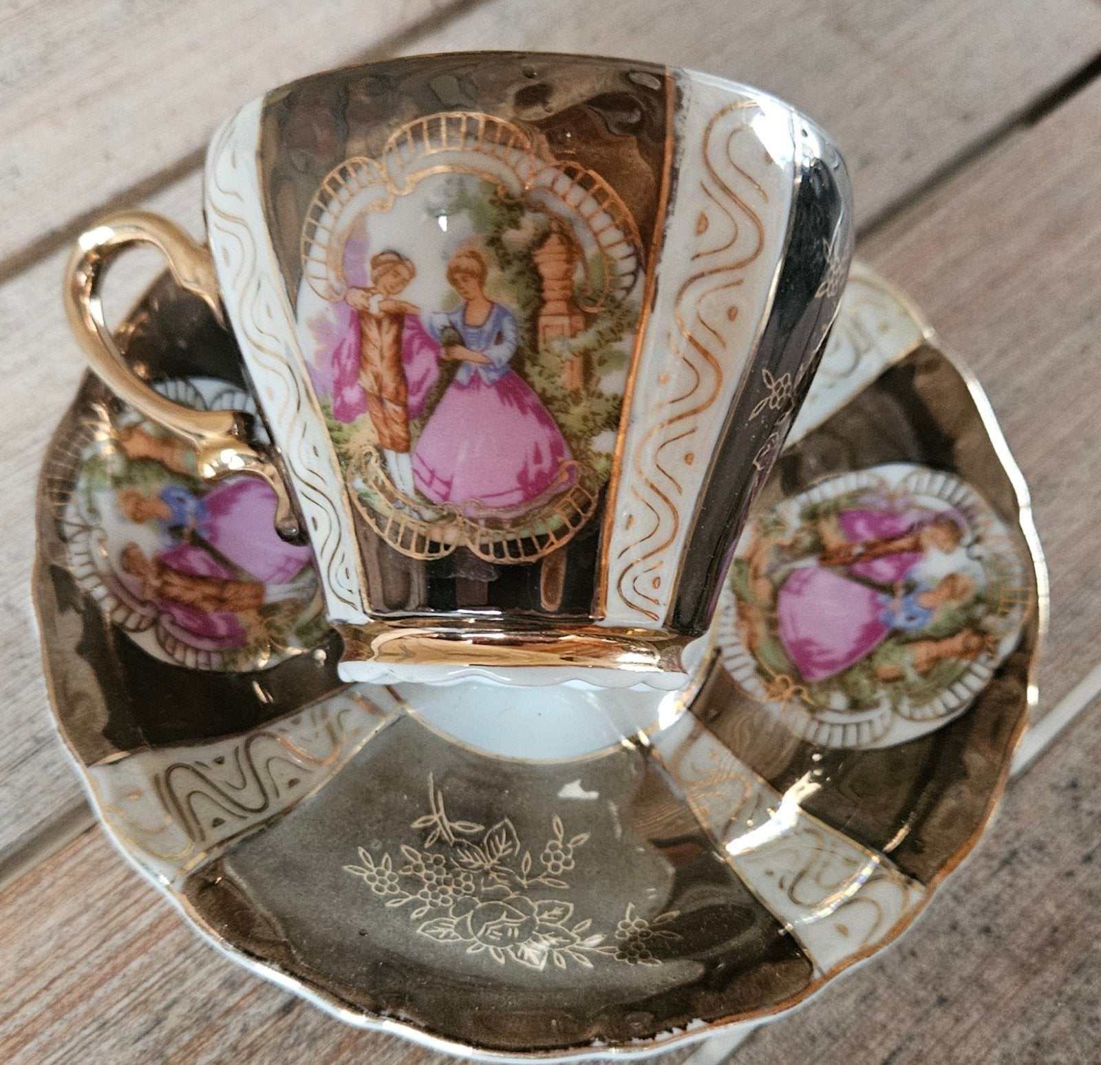 kop en schoteltje, Antiek en Kunst, Ophalen of Verzenden