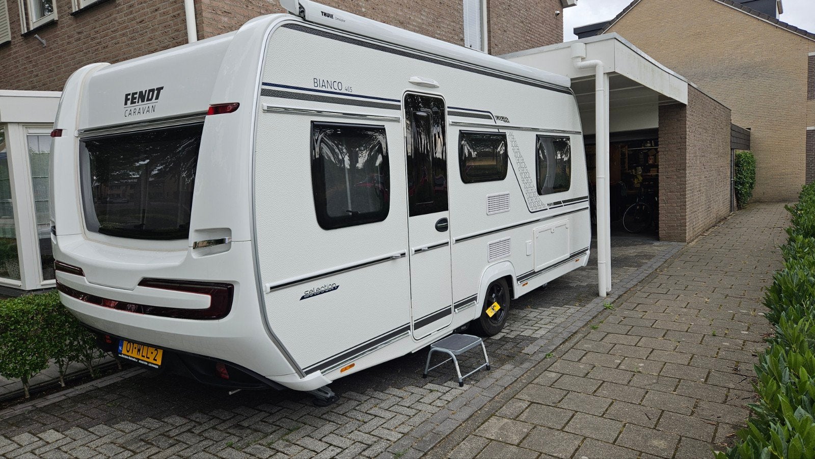 Fendt 465 TG Bianco selection, Caravans en Kamperen, Schokbreker, Treinzit, Particulier, 1250 - 1500 kg