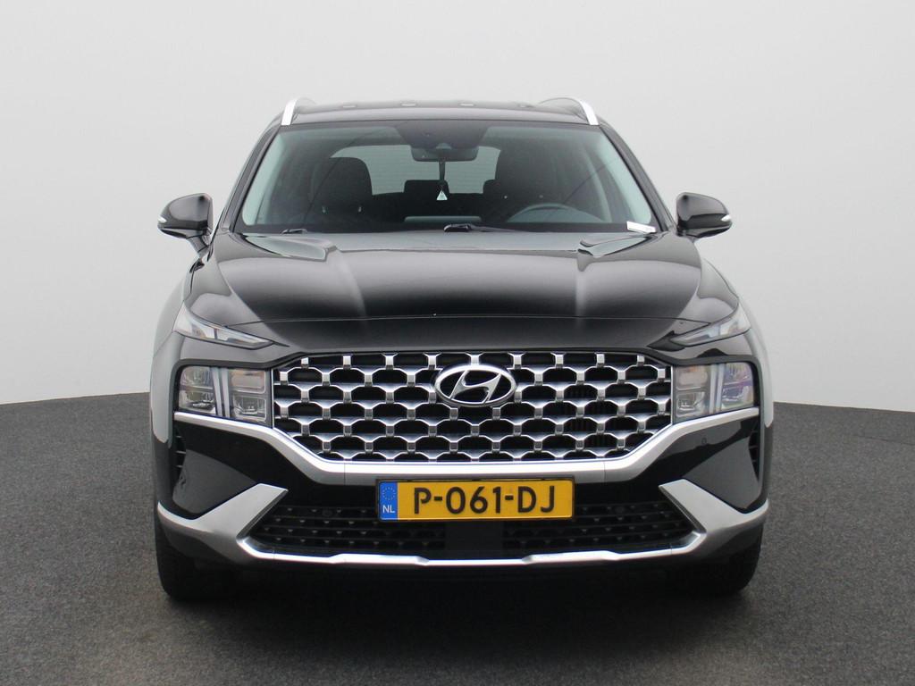 Hyundai Santa Fe 1.6 T-GDI PHEV Comfort Smart | AWD | Trekha, Auto's, Hyundai, Gebruikt, 4 cilinders, Zwart, Bedrijf