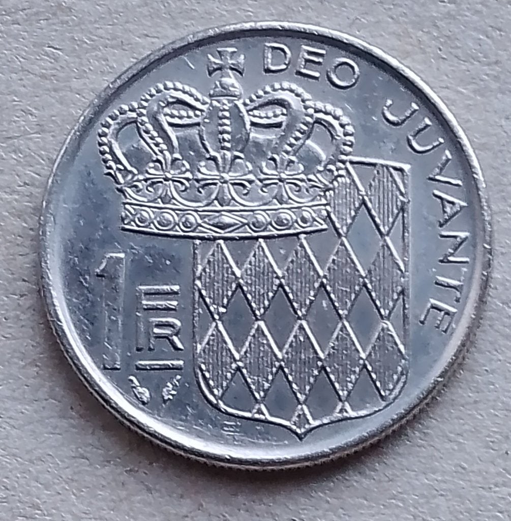 Monaco, 1 franc 1979, Ophalen of Verzenden, Overige landen, Losse munt