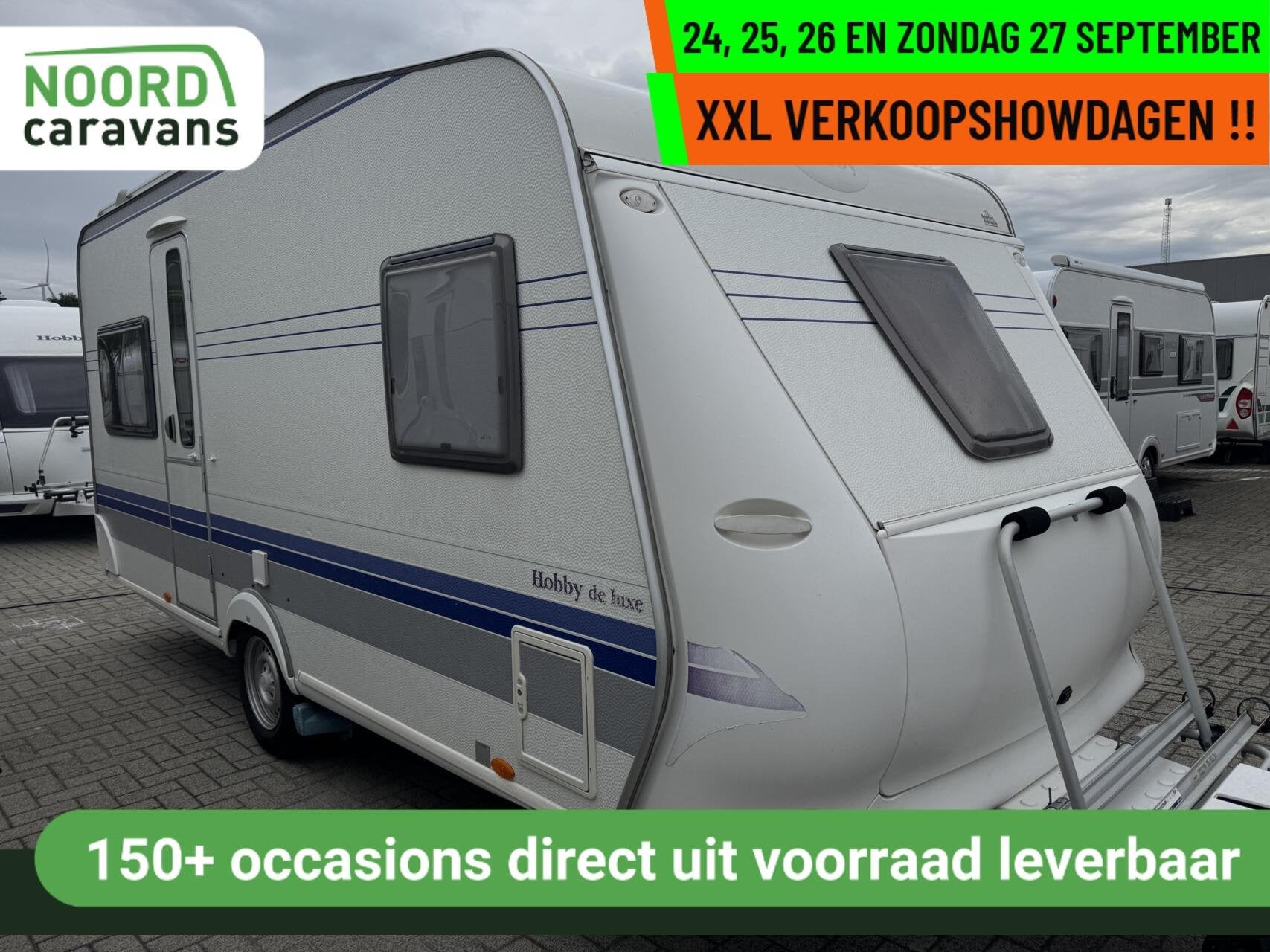 HOBBY - XXL VERKOOPSHOW 24,25,26 & 27 SEPT. 10-17 UUR, Caravans en Kamperen, Rondzit, Hobby, Bedrijf, Luifel