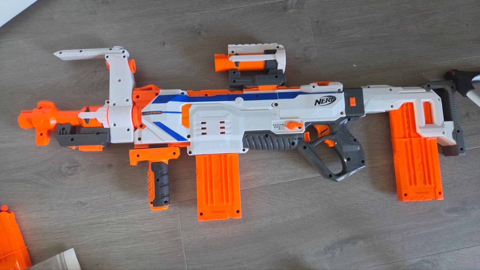 Nerf Automatisch Geweer met Accessoires, Ophalen of Verzenden