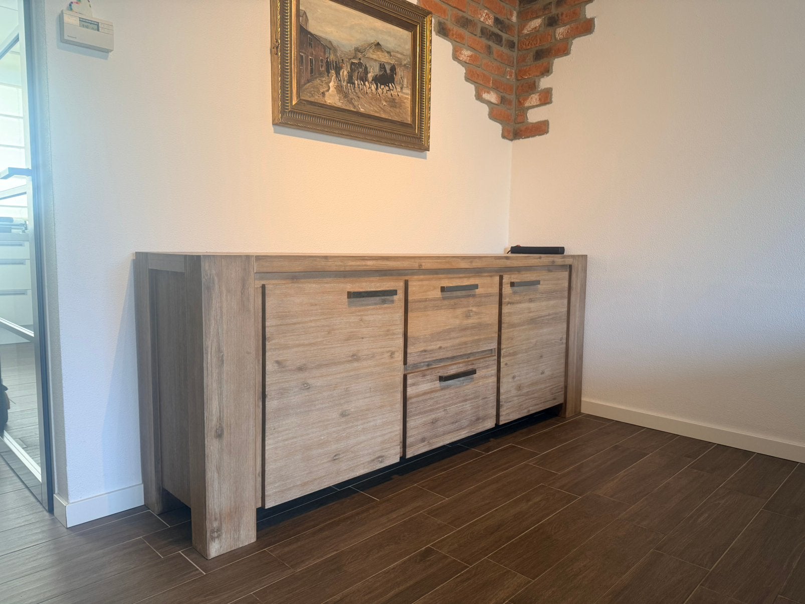 Complete set woonkamer kasten Belfort, Ophalen, Met deur(en), Zo goed als nieuw, Minder dan 150 cm